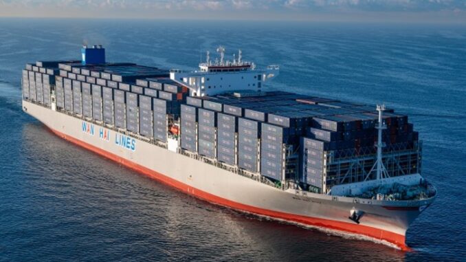 Wan Hai Lines makes LNG fuel switch for eight containerships Wan Hai Lines