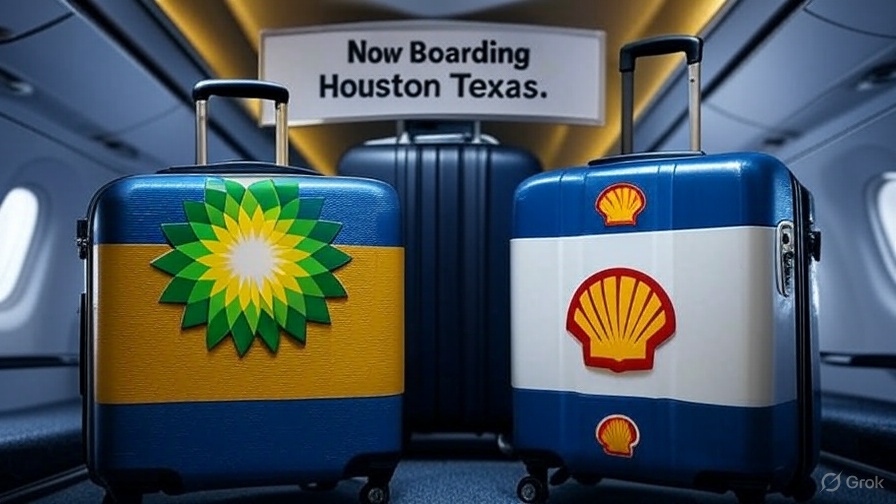 BP and Shell moving to Texas created by Grok on X