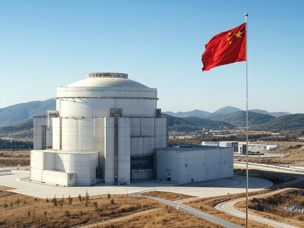 China Nuclear Plant created by Grok on X