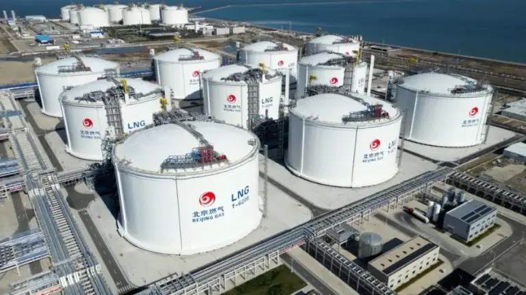 China’s gas imports