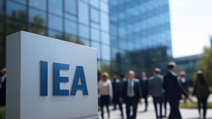 IEA headquarters - Created by Gok on X