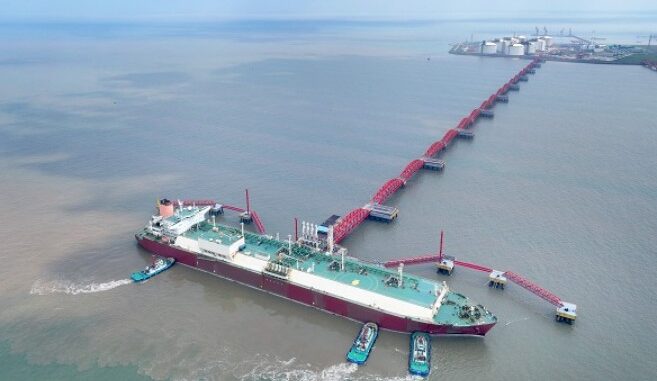 China’s LNG imports down 4.5 percent in June China’s LNG imports