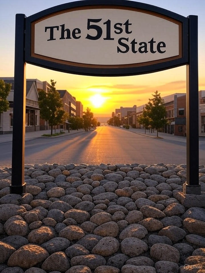 Alberta the 51st state - Created by Grok on X