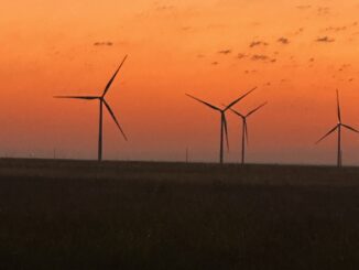 Texas ERCOT east of Abiline, Texas - Stu Turley for ENB News Channel