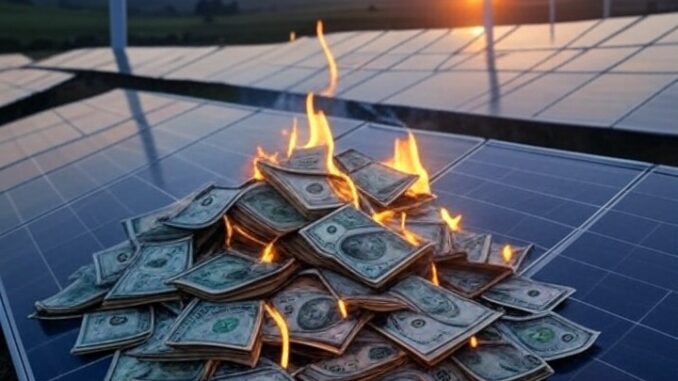 wind and solar created by Grok on X