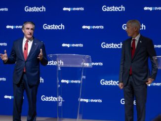 Secretaries Doug Burgum and Chris Wright Tell Europe the U.S. Will Double Gas Exports in 5 Years