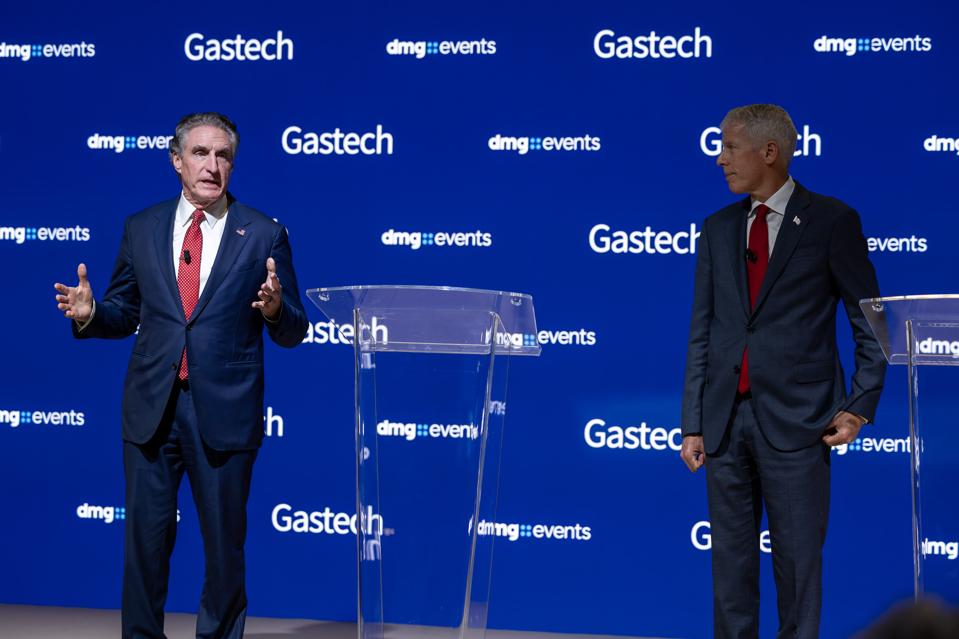 Secretaries Doug Burgum and Chris Wright Tell Europe the U.S. Will Double Gas Exports in 5 Years
