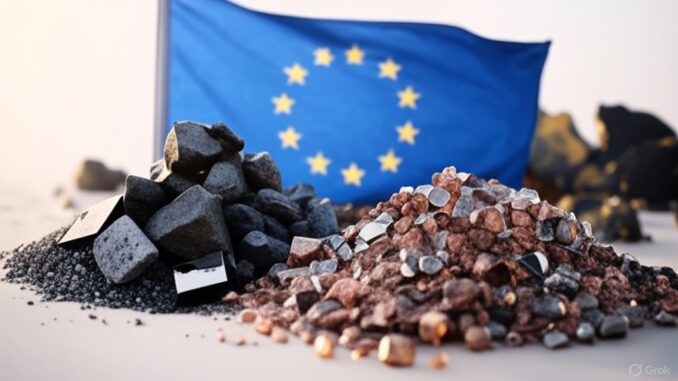 EU Critical Minerals created by Grok on X