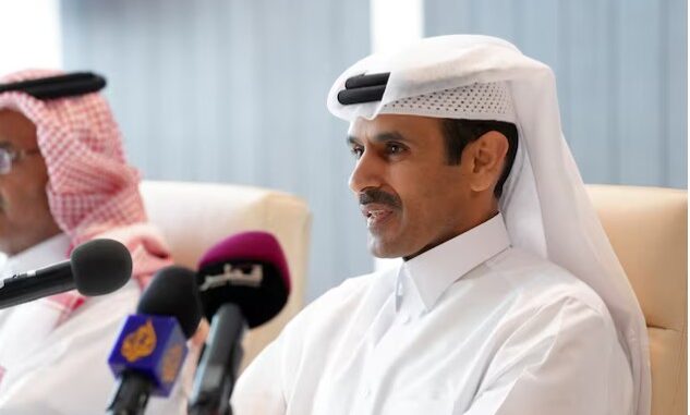 QatarEnergy CEO and Qatar's Minister of Energy Saad al-Kaabi attends a signing ceremony with Sinopec, in Doha, Qatar, November 21, 2022