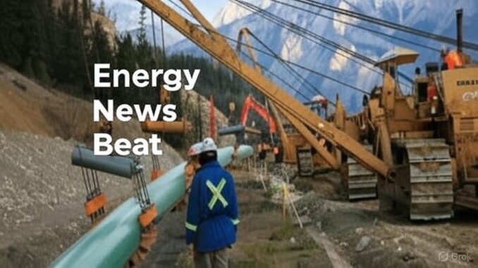 Tans Mountain Pipeline - on Energy News Beat created by Grok on X