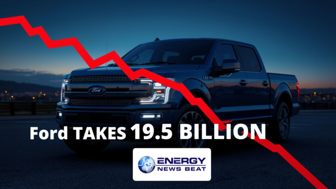 Ford Takes 19.5 billion write down on Ford 150 EV