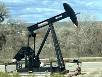 OIl pumpjack, Sanbenito County Photo by Katy Grimes for Caifornia Globe