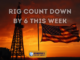 Rig Countdown by 6 this week