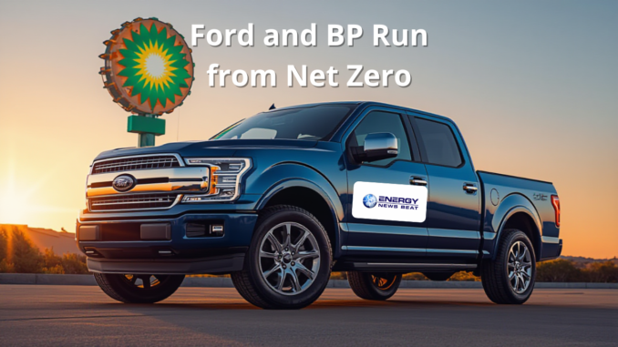 Ford and BP Run from Net Zero - Energy News Beat