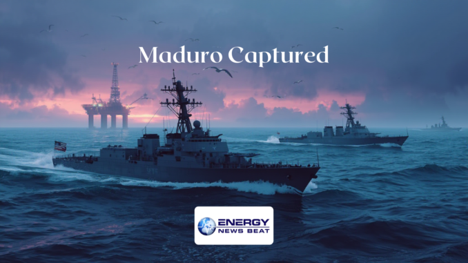 Maduro Captured says President Trump source Truth Social and ENB