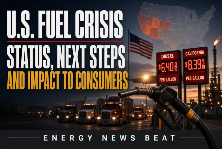 U.S. Fuel Crisis Status, Next Steps and Impact to Consumers - Energy ...